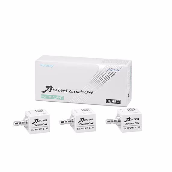 KATANA™ Zirconia ONE for IMPLANT, For CEREC box
