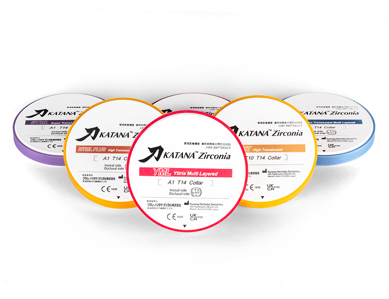 KATANA Zirconia discs