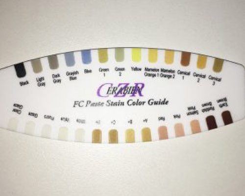CZR FC P-Stain Color Guide